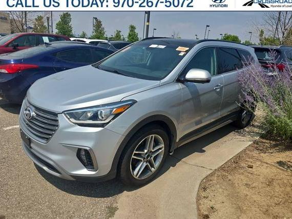 HYUNDAI SANTA FE 2017 KM8SR4HF5HU246833 image